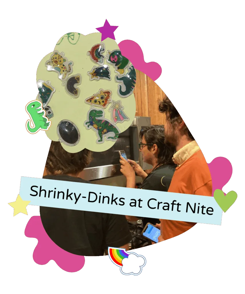 craft night activities, Rhode Island based graphic designer