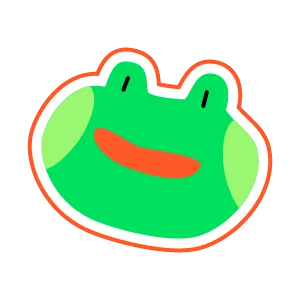 frog sticker