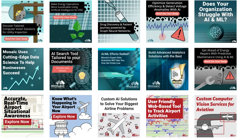 selection of digital ad assets data science marketing design