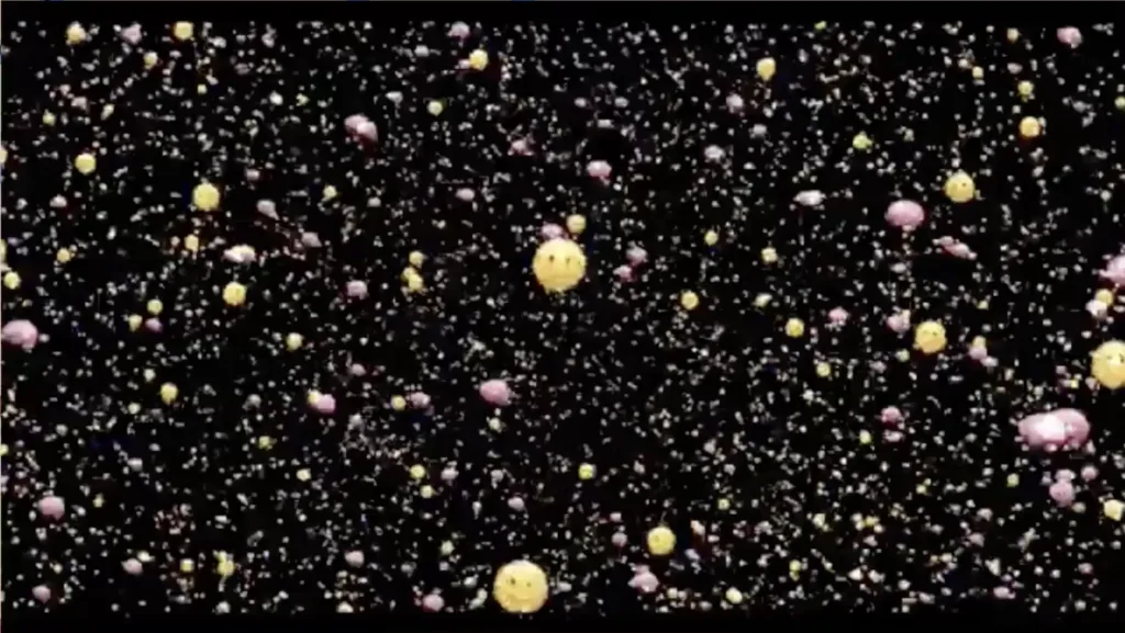 screen cap of explosion of brain and smiling face emojis, Boston service jam